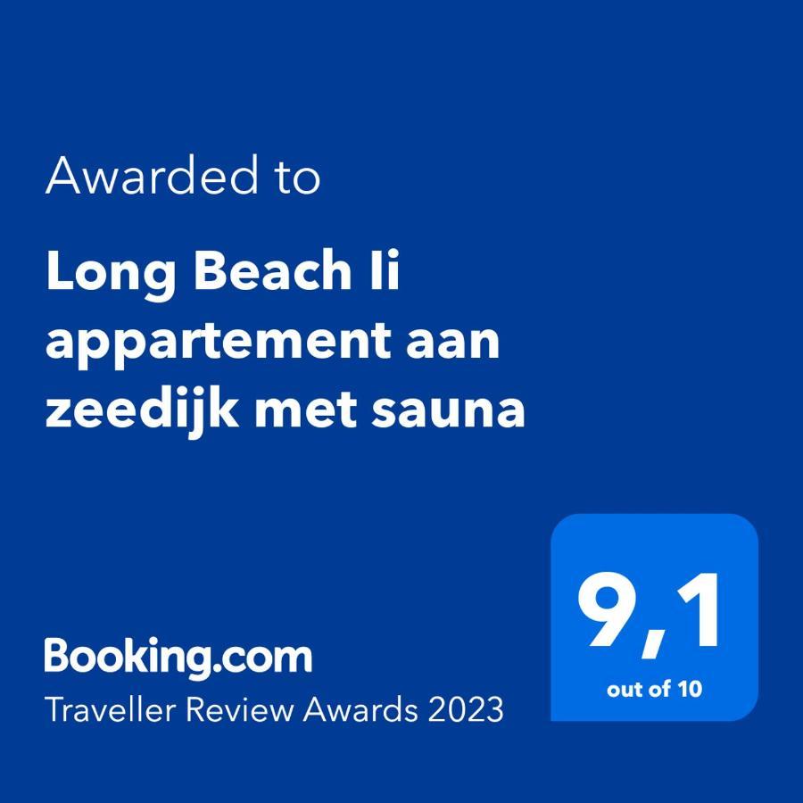 Long Beach II Appartement Aan Zeedijk Met Sauna Миделкерке Екстериор снимка